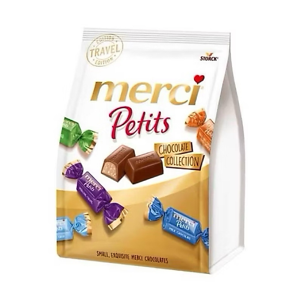 Merci petits ช็อกโกแลต 250 กรัม ในห่อมี 42 ชิ้น