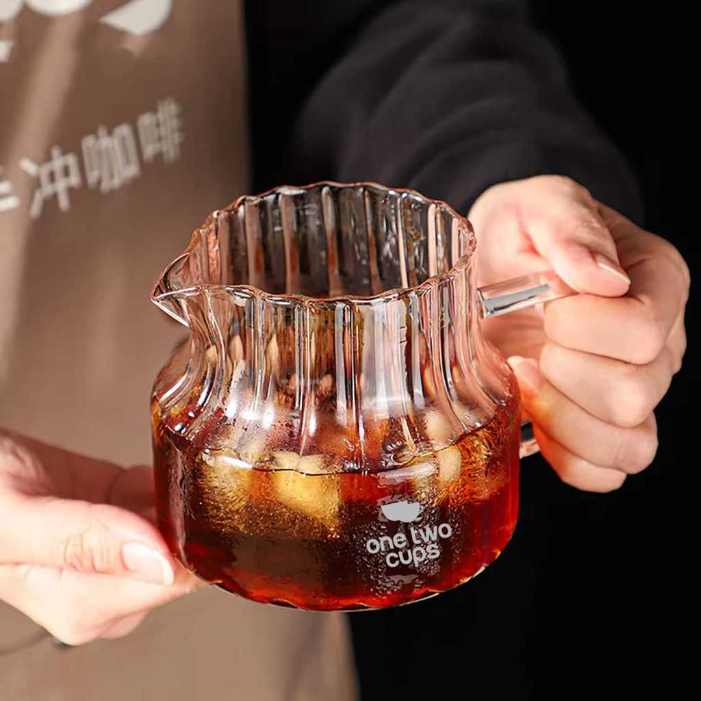 INOVSSTTR Coffee Server V60 Drip Pour Over Borosilicate Glass 500ml - B-5ML