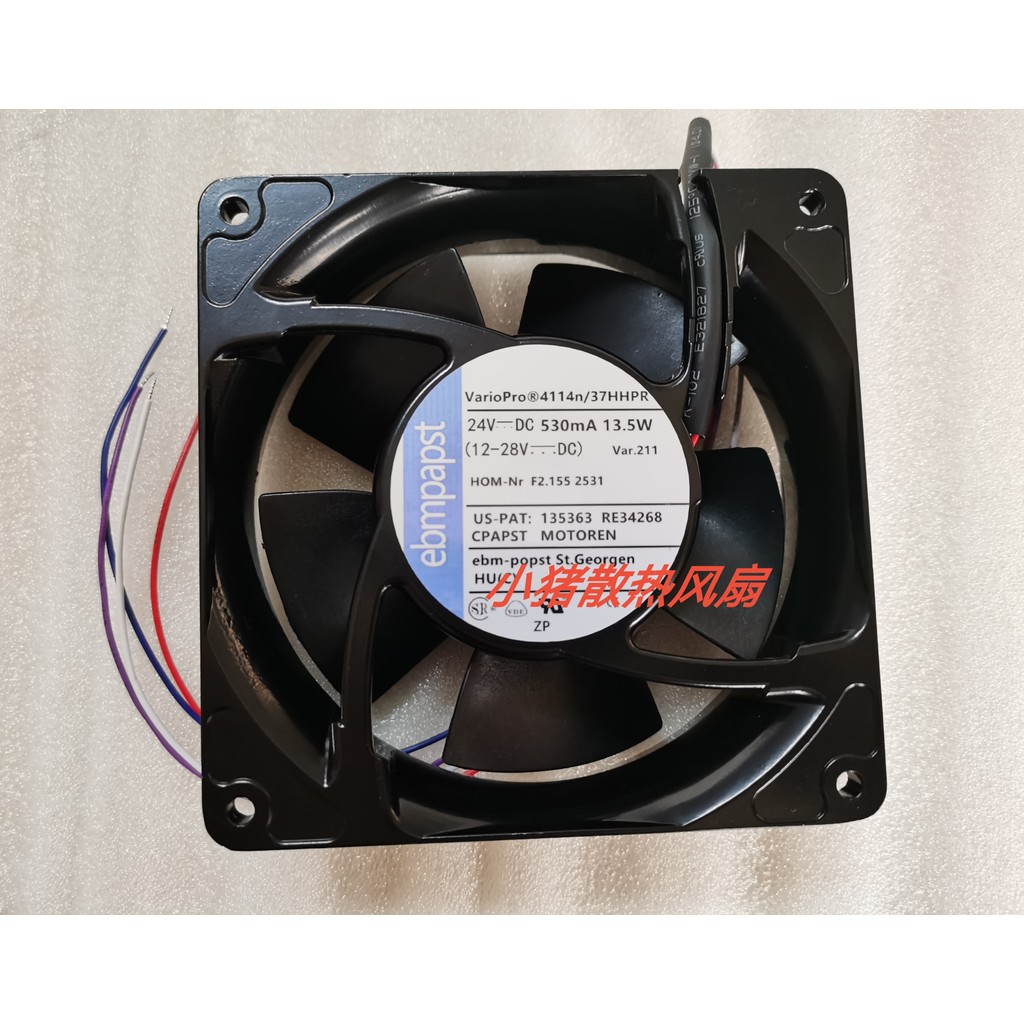 4114N/38HHPR 4114N/17HVR 24V ebm Four-Line Hydeburg อุปกรณ์พัดลมเครื่องพิมพ์