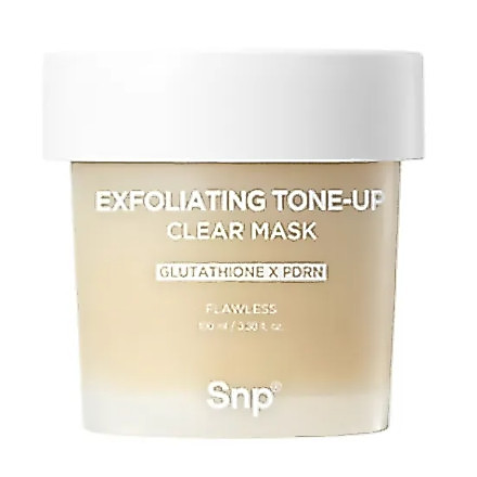 SNP Exfoliating Tone-Up Clear Mask 100g