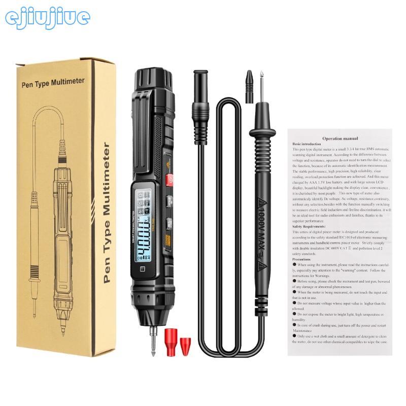 Cc เครื่องทดสอบแรงดันไฟฟ้าเครื่องทดสอบไฟฟ้า Pen-Type มัลติมิเตอร์ขนาดเล็ก 0 8V-600V