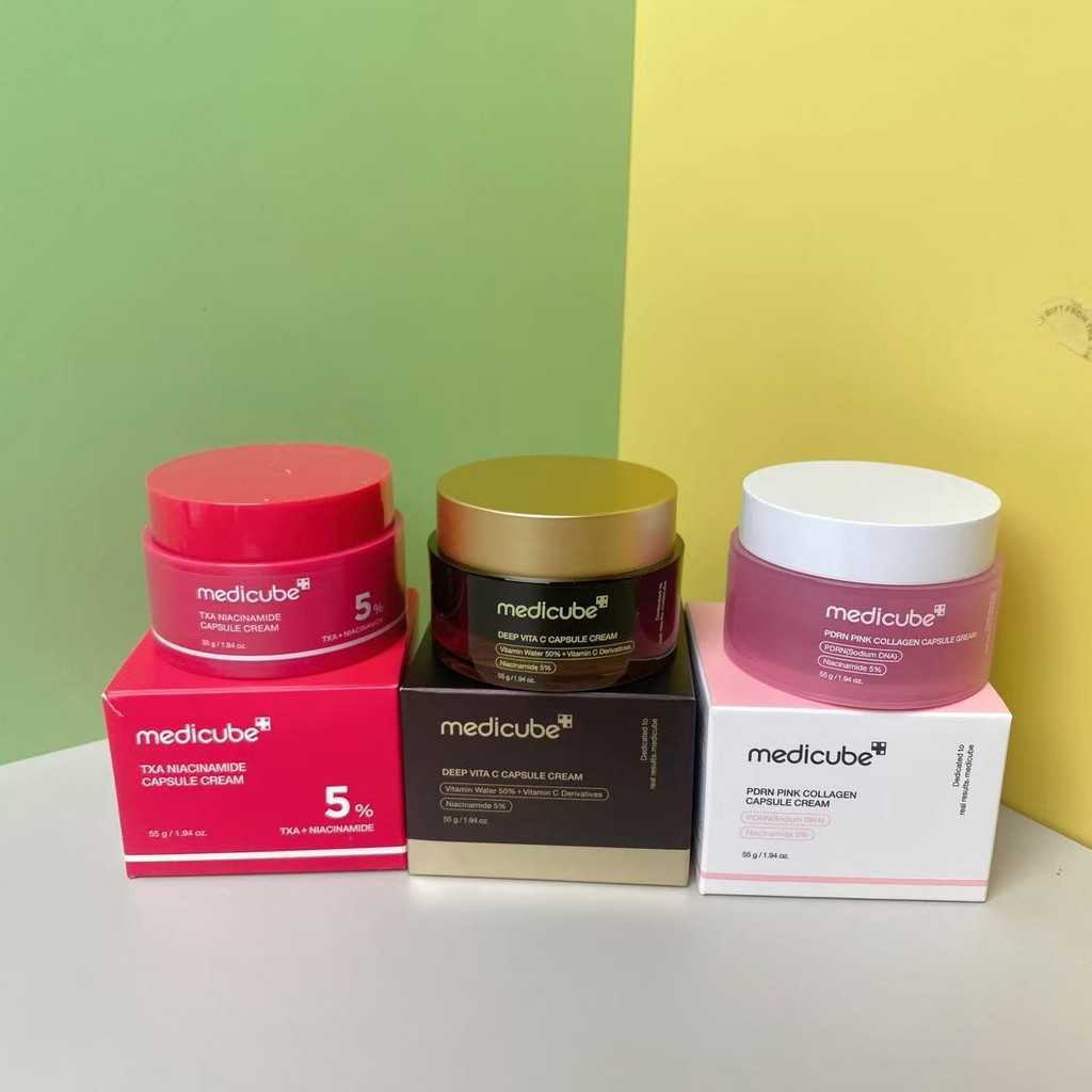 Me medicube วิตามินแคปซูลครีมคอลลาเจน Niacinamide Tricolor Cream 55g20250826HFP