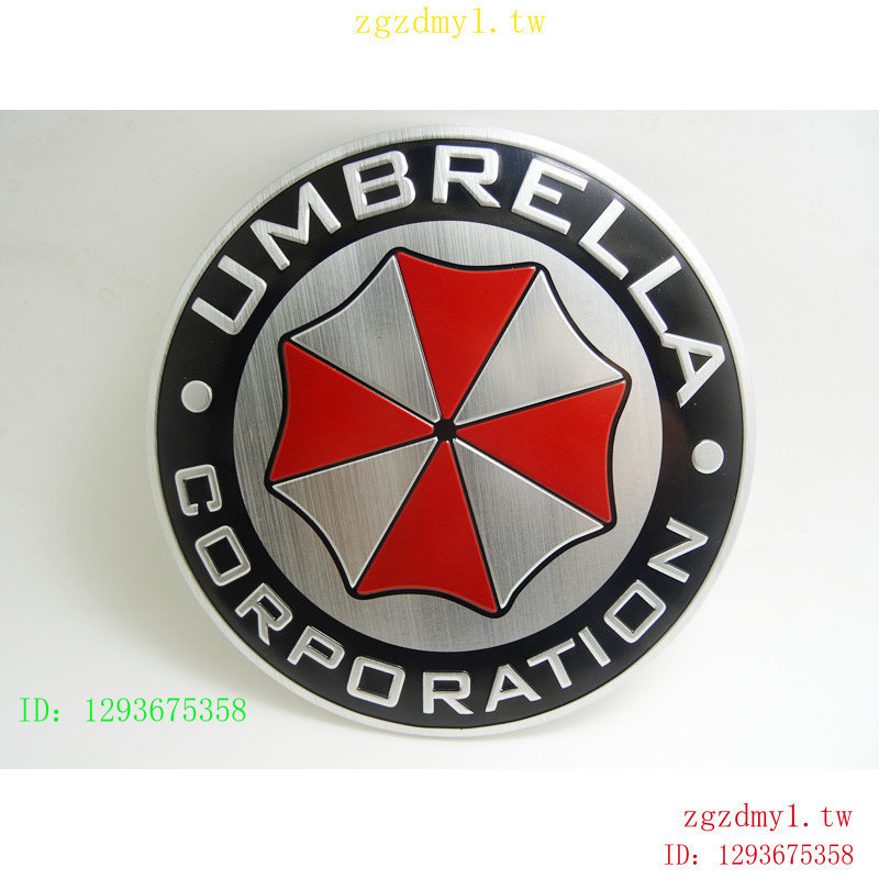 Z4QD OU9T สติกเกอร์โลหะขนาดใหญ่กัปตันอเมริการถสติกเกอร์ Resident Evil หัวรถจักรสติกเกอร์การใช้ถังสติ