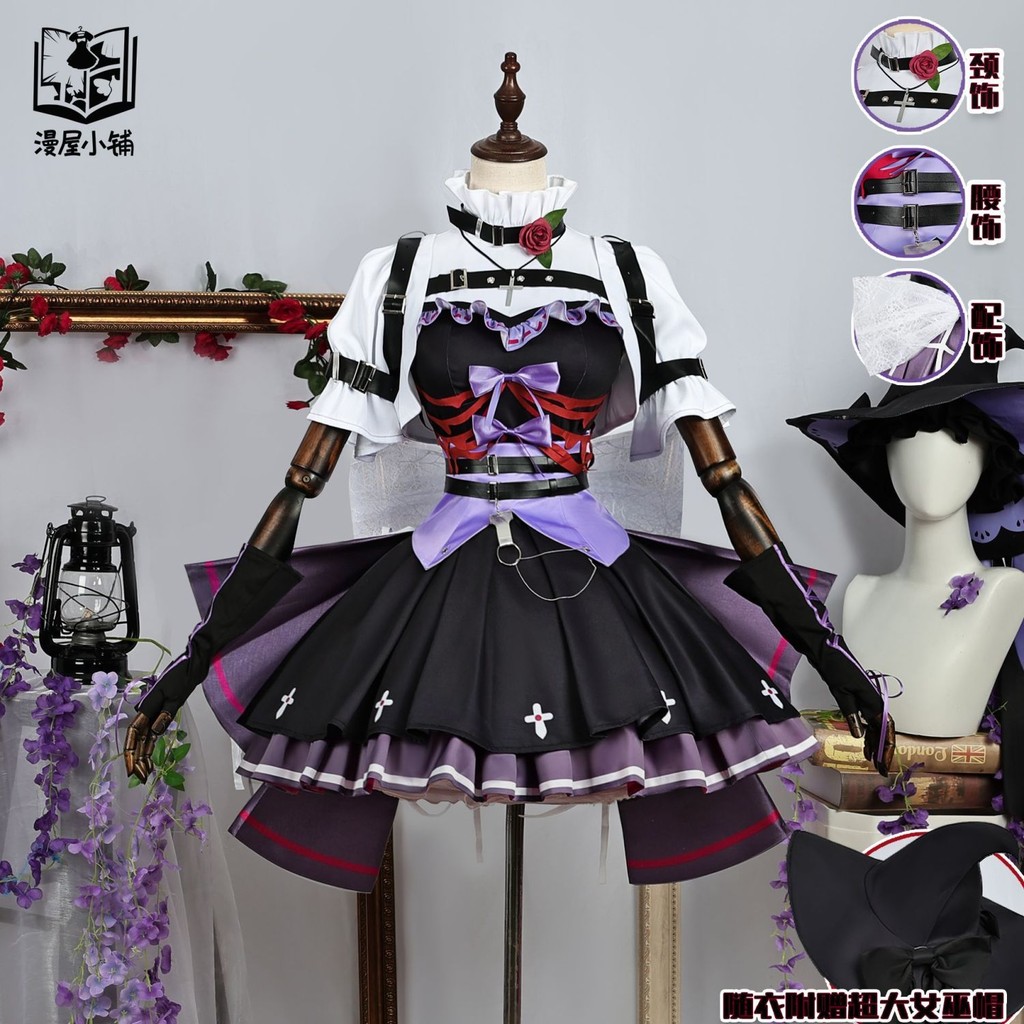 ฮาโลวีน cos บุคลิกภาพที่ห้า cos เสื้อผ้า Emma Woods C cl 万圣节cosmetic Elementsomecast C服园คอสเพลย์服装二元