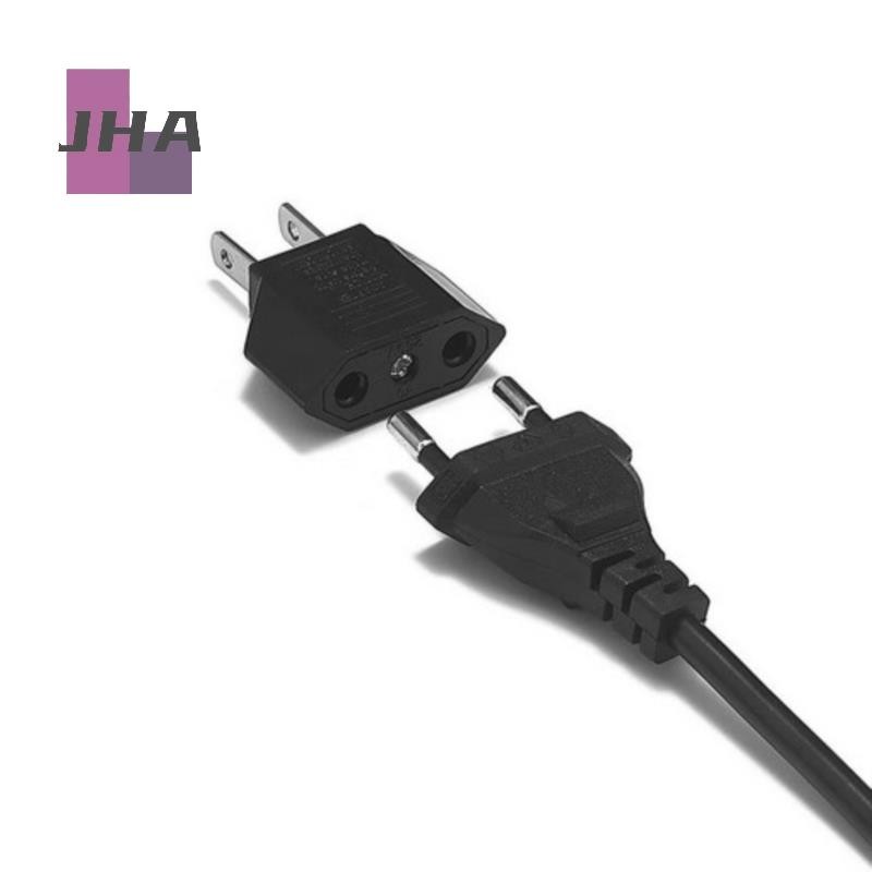 [JHA] EU Euro Euro Euro Euro Euro Europe to US USA Power Jack Wall Plug Converter Travel Adapter Ada
