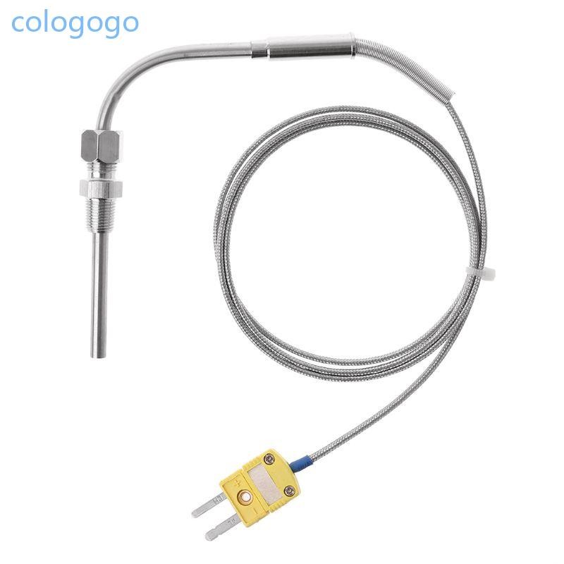 COLO EGT Thermocouple K ประเภท 1 8 NPT อุณหภูมิ Probe Sensors ไอเสียแก๊ส Temp Sensor Probe Connector