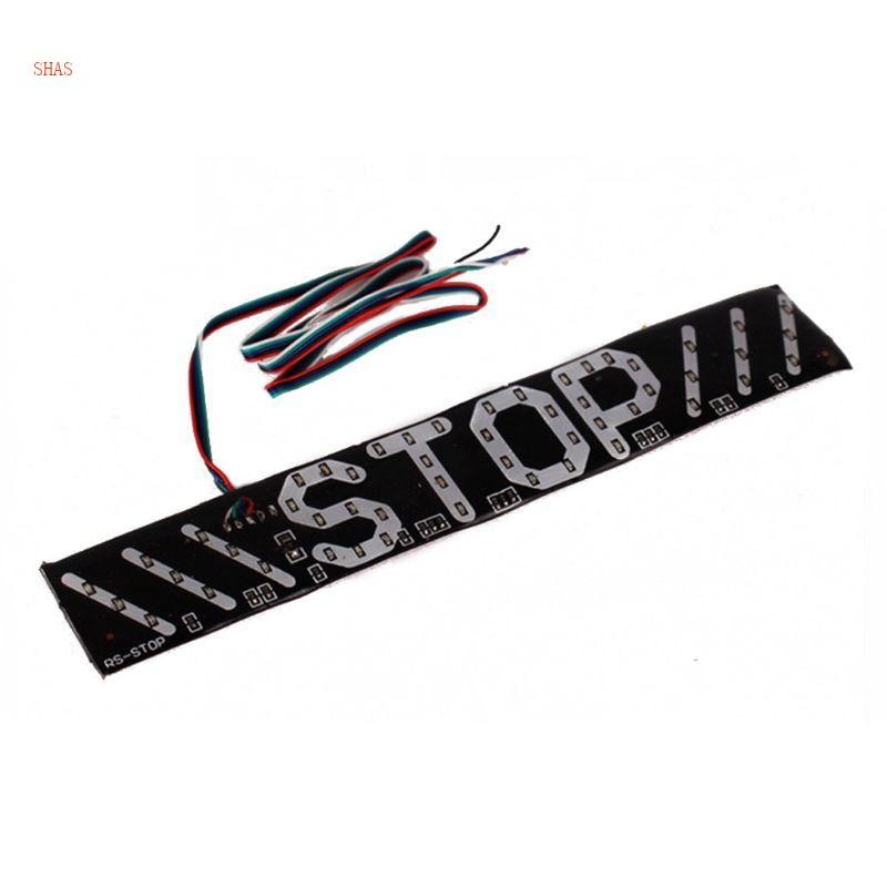 Shas LED Licence Plate Number Light Universal รถจักรยานยนต์เบรคไฟท้ายไฟท้าย Licence Plate Number Lig