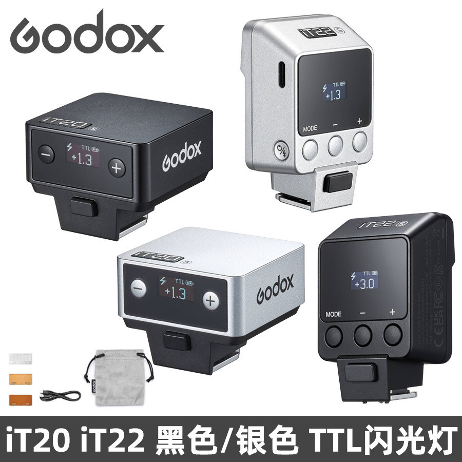 GODOX GODOX iT20 iT22 iT30pro กล้องแบบพกพามินิมินิการถ่ายภาพการถ่ายภาพ TTL แฟลช