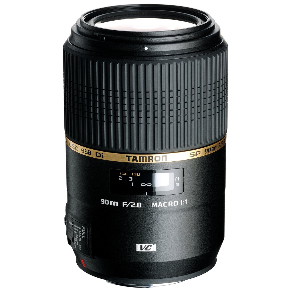 【USED】 เลนส์ TAMRON SP 90mm F2.8 Di MACRO 1:1 VC USD Prime Macro สำหรับกล้องฟูลเฟรม Nikon (F004N)