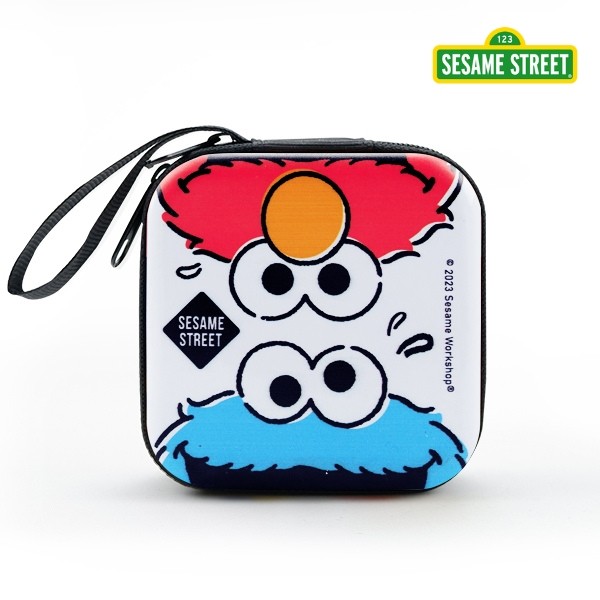 Bundanjai (หนังสือ) SST4-กล่องอเนกประสงค์ : Sesame Street Comic Multipurpose Storage Tin Box (EP-BOX