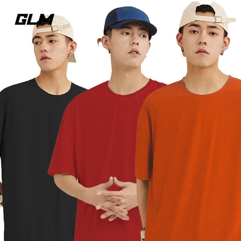 【GLM】เสื้อยืดแห้งเร็ว 3 ชิ้นราคาถูกลง ซักด้วยเครื่องได้ ไม่ต้องรีด เหมาะสำหรับกีฬาและฟิตเนส ผ้าตาข่ายระบายอากาศ ทรงเสื้อแบบบน เสื้อยืดคู่รัก แนะนำสำหรับหลายโอกาสในการสวมใส่ ของขวัญ จัดส่งวันเดียวกัน มีหลายสีให้เลือก