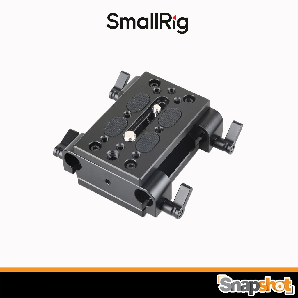 SmallRig 1798 Baseplate with Dual 15mm Rod Clamp