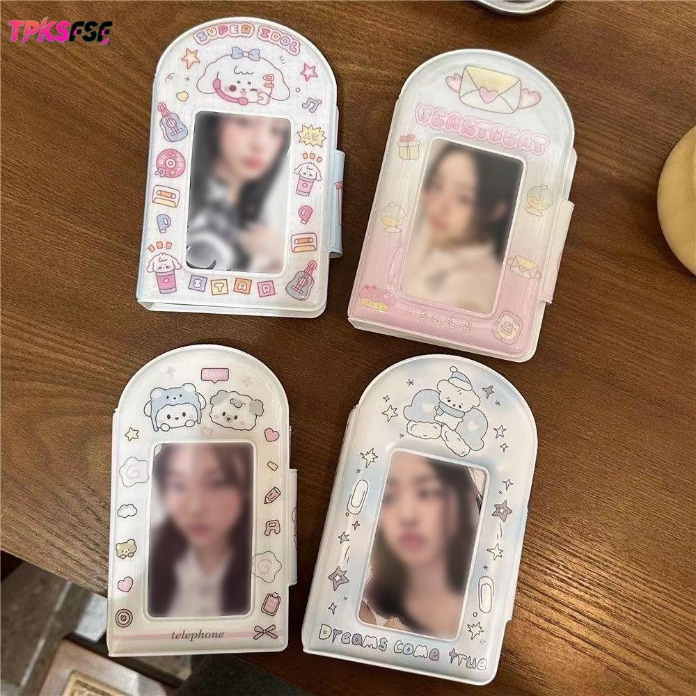 อัลบั้มใส่การ์ด TPKSF, สมุดสะสมการ์ดไอดอลการ์ตูนขนาด 3 นิ้ว, นักเรียนจัดระเบียบภาพขนาดเล็ก PVC น่ารัก