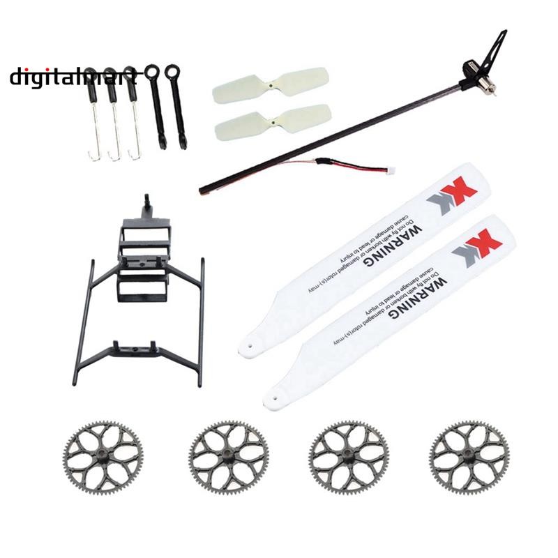 ชุดอะไหล่ทดแทนเฮลิคอปเตอร์ RC สําหรับ XK K110,K110S RC อะไหล่อัพเกรดเฮลิคอปเตอร์