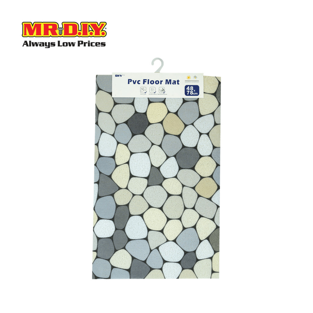 MR.D.I.Y. พรมเช็ดเท้าไนลอน พรมดักฝุ่น ซึมซับน้ำได้ดี ขนาด 48 X 78 ซม.