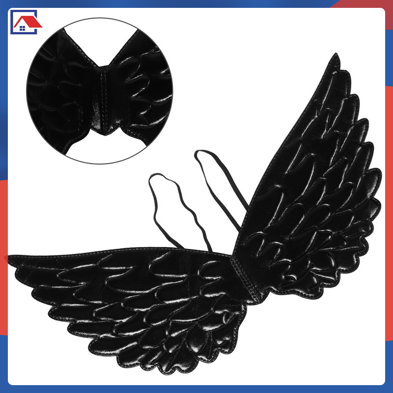 📦 ปีก สำหรับ Kids Party Dress Up Costume Accessory Fairy Wing Halloween Christmas Cosplay Mardi Gras