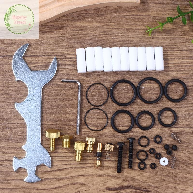 BigBabyHouse 1 ชุดปั๊มลมด้วยตนเอง O-แหวนซีลแรงดันสูงอุปกรณ์เสริม Inflator ชุดซ่อม PCP ปั๊มอะไหล่ TH