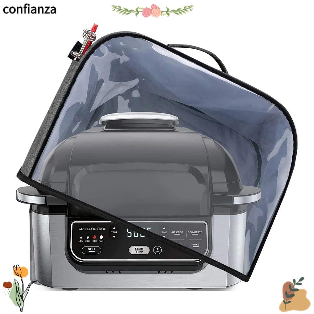 CONFIANZA สําหรับ Ninja Foodi Grill เตาอบ PVC Home Kitchen Air Fryer Cover