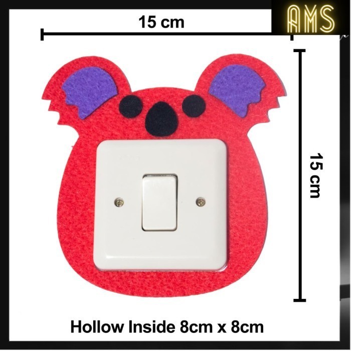 AMS - โครงสวิตช์ตกแต่ง Koala MG777