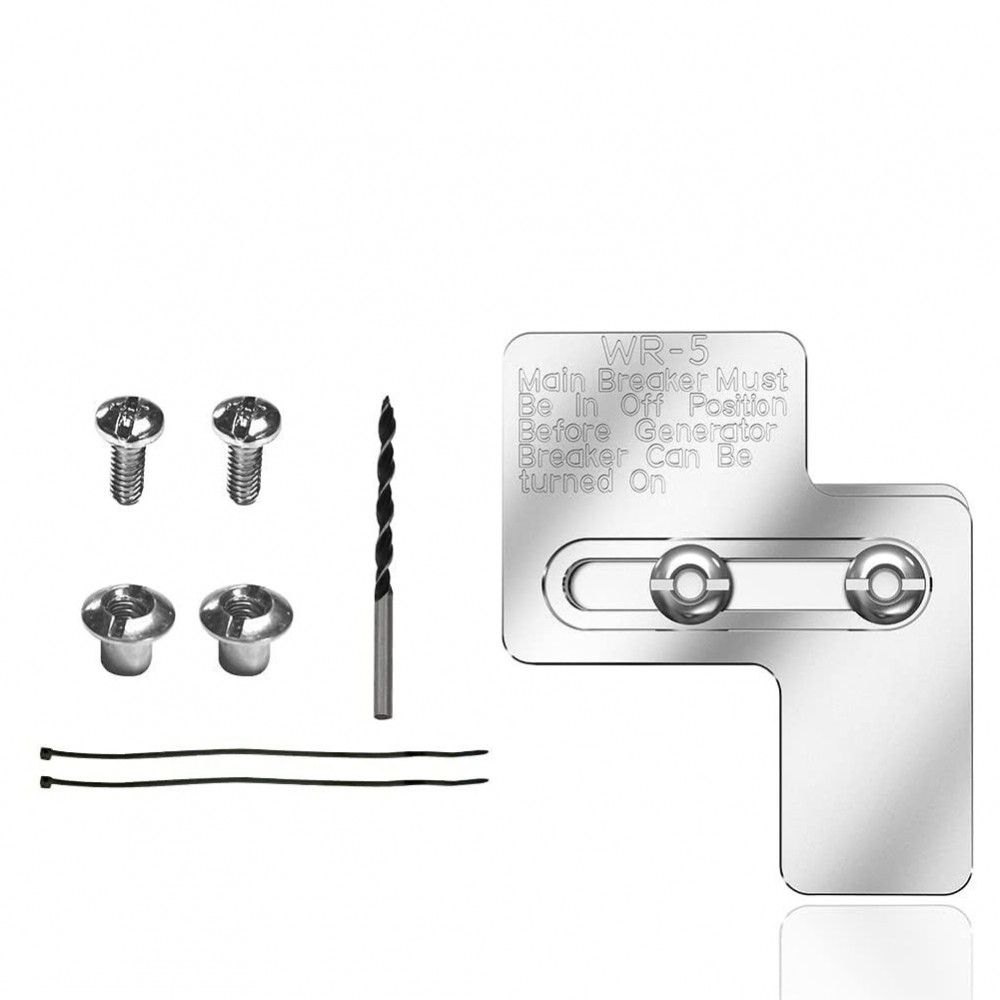 100 Amp Interlock 1 1/4 นิ้ว Spacing Option 7/8 นิ้ว Spacing Option