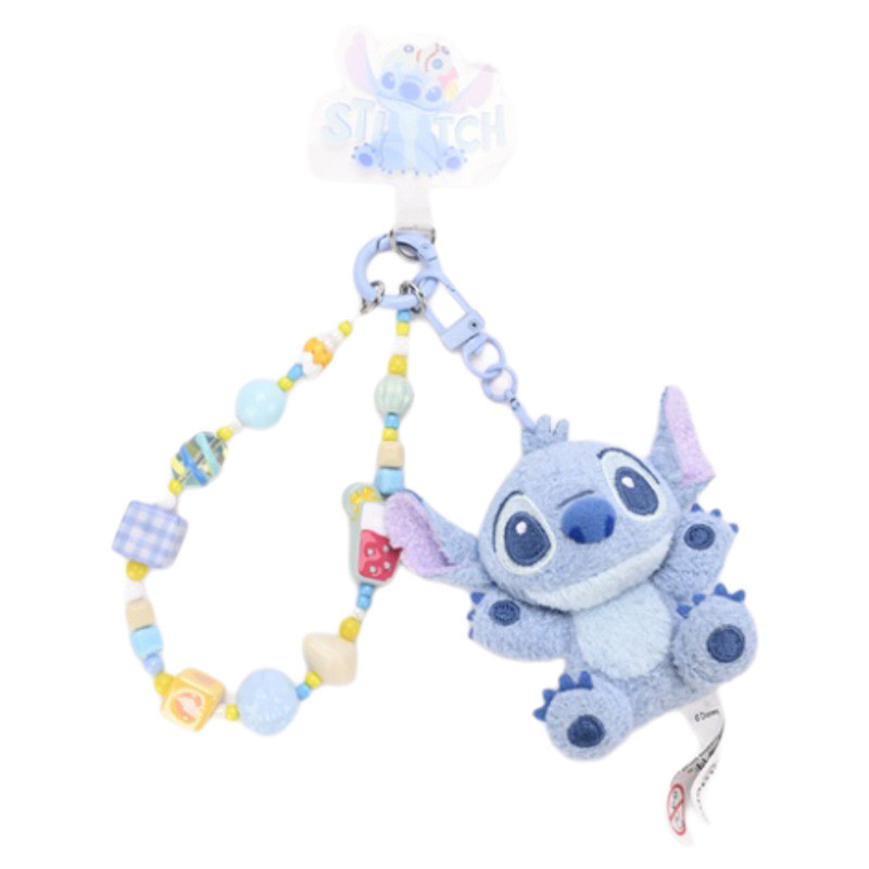 พร้อมใช้งาน! พวงกุญแจตุ๊กตาพวงมาลัยดิสนีย์ สติช ขนาดเล็ก ลายผลไม้สตรอเบอร์รี และเจดี้นิกเกิล - รูปที่ 2