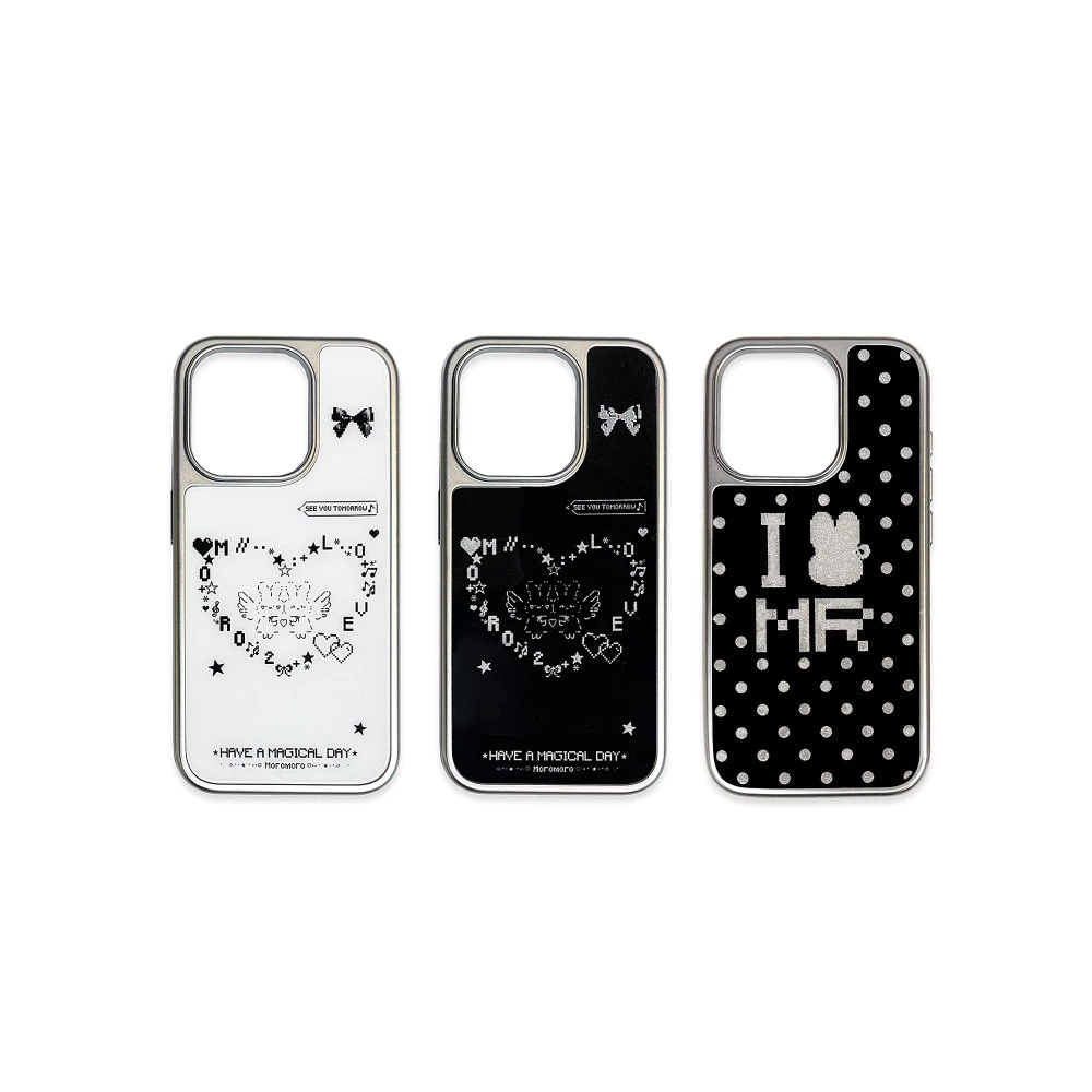 Bow Love กระต่ายเคสโทรศัพท์ Drop-Resistant สําหรับ iPhone 16 Promax 15 Promax 11 12 13 14plus 15plus 16e 16plus 15pro