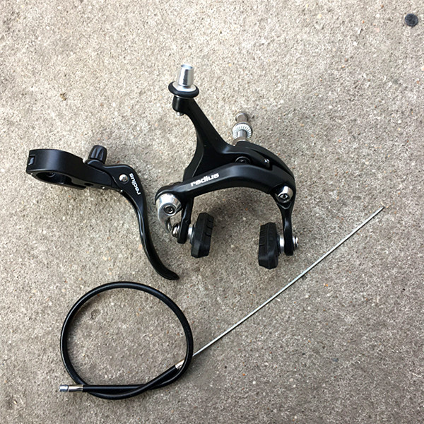 ไต้หวัน winzip/rius เบรคคาลิปเปอร์ก้านเบรคชุดสายเบรคอลูมิเนียมอัลลอยด์ Dead Fly แผนที่ด้านหน้าด้านหล