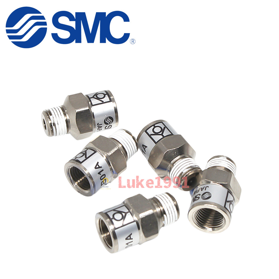 SMC AKB01A-01S/02S/03S/04S Pneumatic Sleeve Type Inner Outer Wire AKB Air Check Valve AKB02B-01S/03S/04S ตรวจสอบวาล์ว