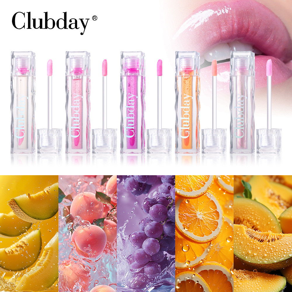 Lip Moisturizing Temperature Lip Oil แต่งหน้า Moisturizing Hydrating Lip Oil รสผลไม้ Lip Oil