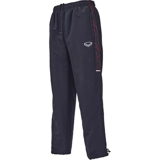 Grand sport กางเกงแทร็คสูท (กางเกงผ้าร่ม) Tracksuit แกรนด์สปอร์ต รหัส 10-245 (010245) สีดำแดง/เทา