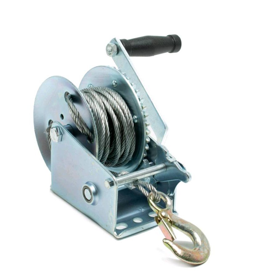 กว้านมือหมุน รอกสลิงมือหมุน รอกอมืหมุนสลิง 350/540กิโลกรัม รุ่น รอกกว้านมือหมุนสลิงรอกกว้านมือหมุนสลิง - รูปที่ 6