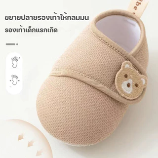 พร้อมส่ง 0-12 เดือน รองเท้าเด็กแรกเกิด สบายและระบายอากาศได้ดี พื้นรองเท้านุ่ม ใส่ได้ทั้งชายและหญิ