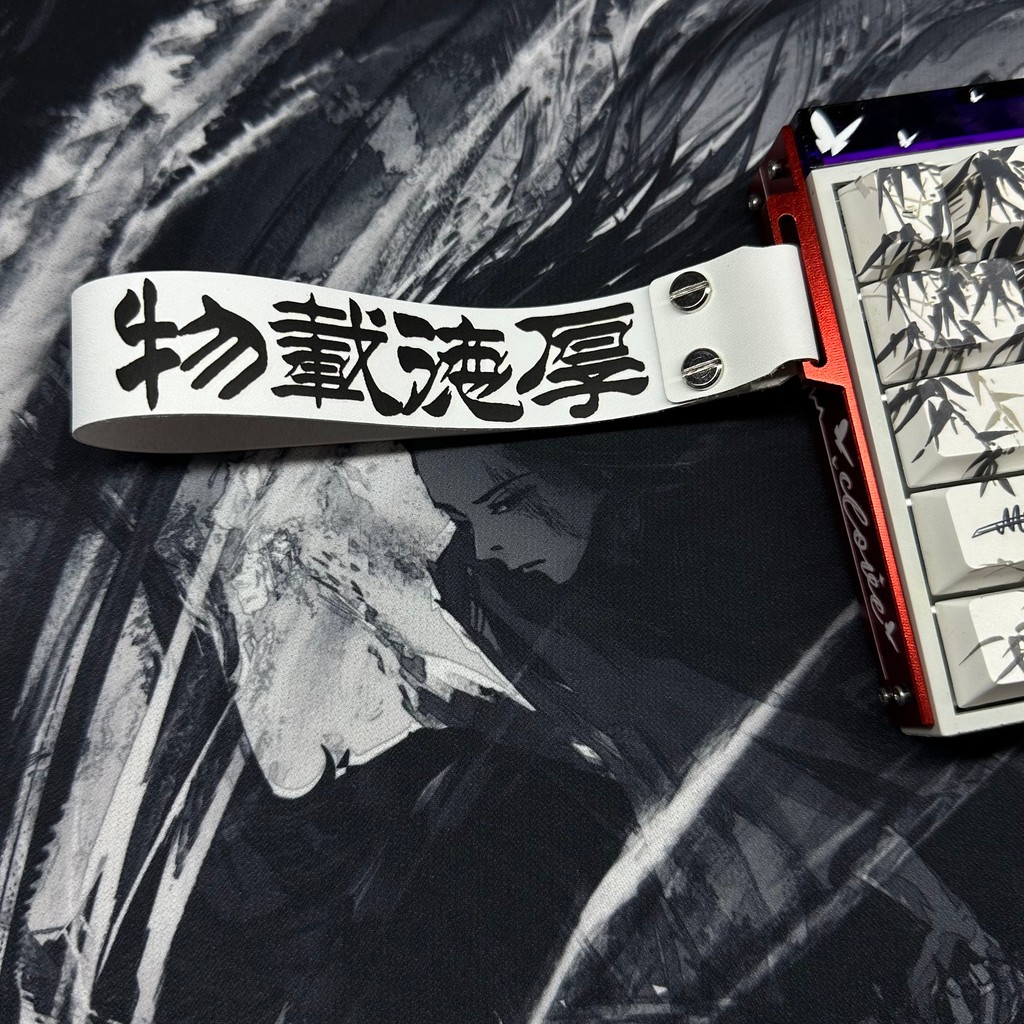 keyboard keycap anime 77gaming Houde Cargo ที่กําหนดเอง Mega Lion Ribbon wootingATK68 คีย์บอร์ดริบบิ