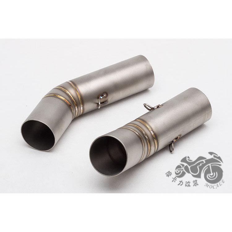 [พร้อมสต็อก] รถจักรยานยนต์ดัดแปลงไอเสียส่วนกลาง848ท่อไอเสียส่วนกลาง848ส่วนหน้าข้อศอก848ส่วนหน้า848 อ