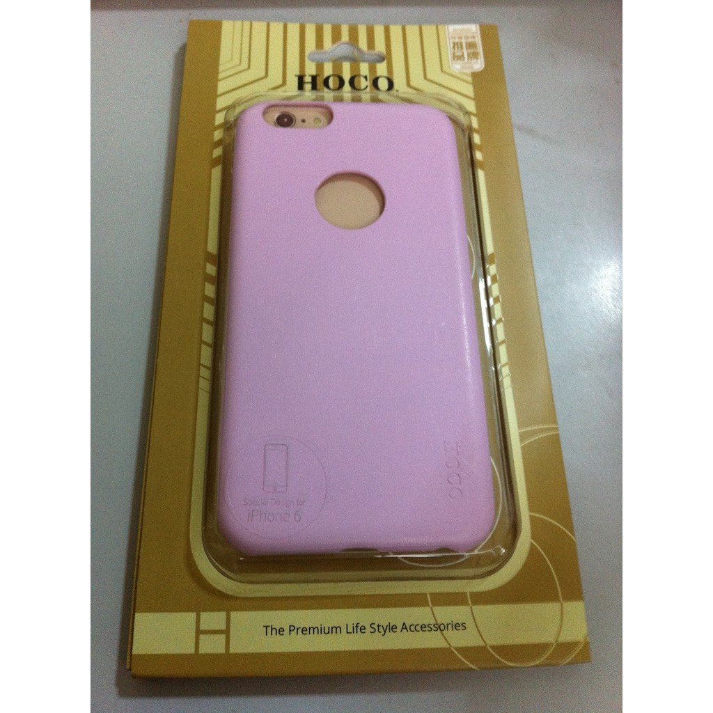 Clearing Stock HOCO เหมาะสําหรับ iPhone6/6S 6P Thin PU Leather Back Case เคสป้องกัน