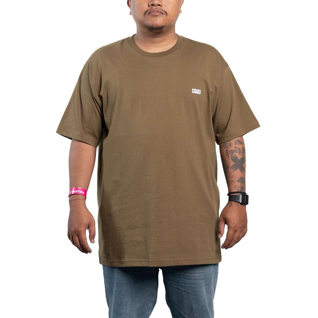 เสื้อยืด Kith LAX กองทัพเขียว