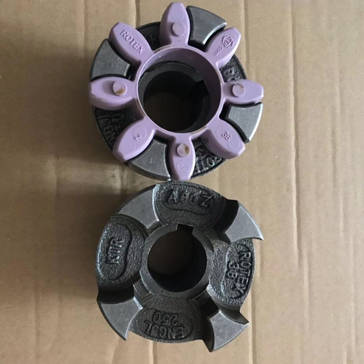 22KW 37KW 55KW เครื่องอัดอากาศพลัมปะเก็นแหวนยืดหยุ่น-KTR ROTEX Original KTR-เบาะ Shock Absorption