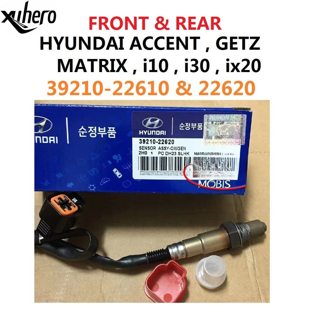 O2 SENSOR FRONT & REAR # HYUNDAI ACCENT , GETZ , MATRIX , i10 , i30 , ix20 # OXYGEN O2 EXHAUST SENSO