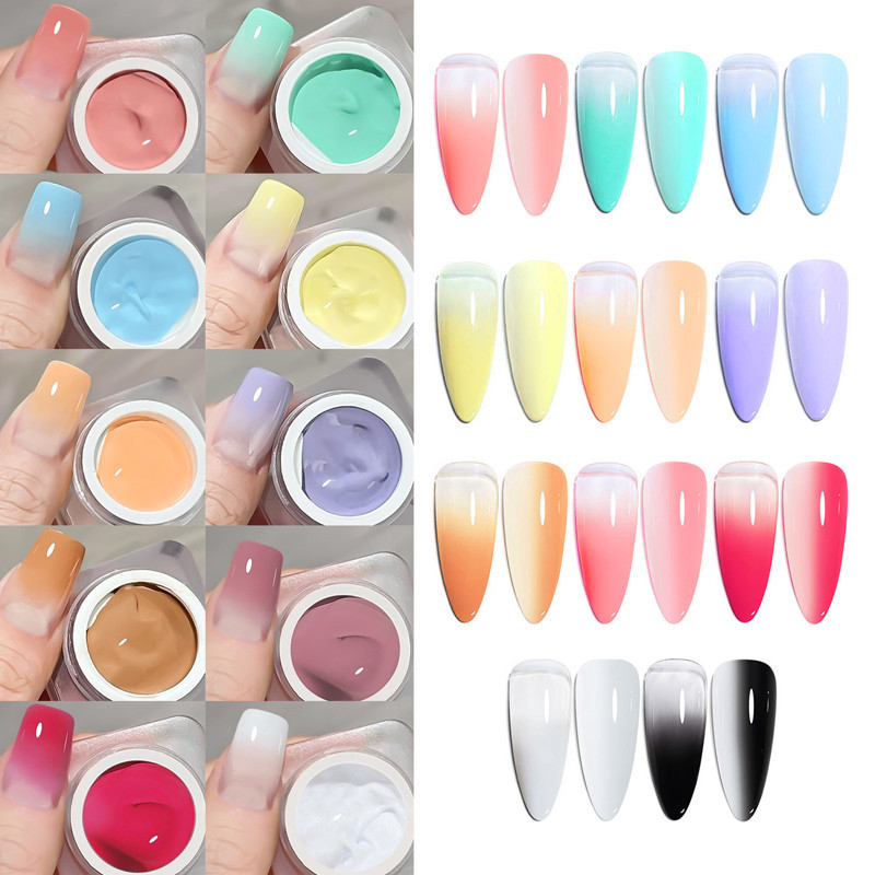 Maddoll 💗BUY 4 GET 5% OFF💗 Pat Paint Gel Polish เจลทาเล็บ สีทาเล็บเจล สีเล็บเจล 6 สี เจลทาเล็บไล่เฉด