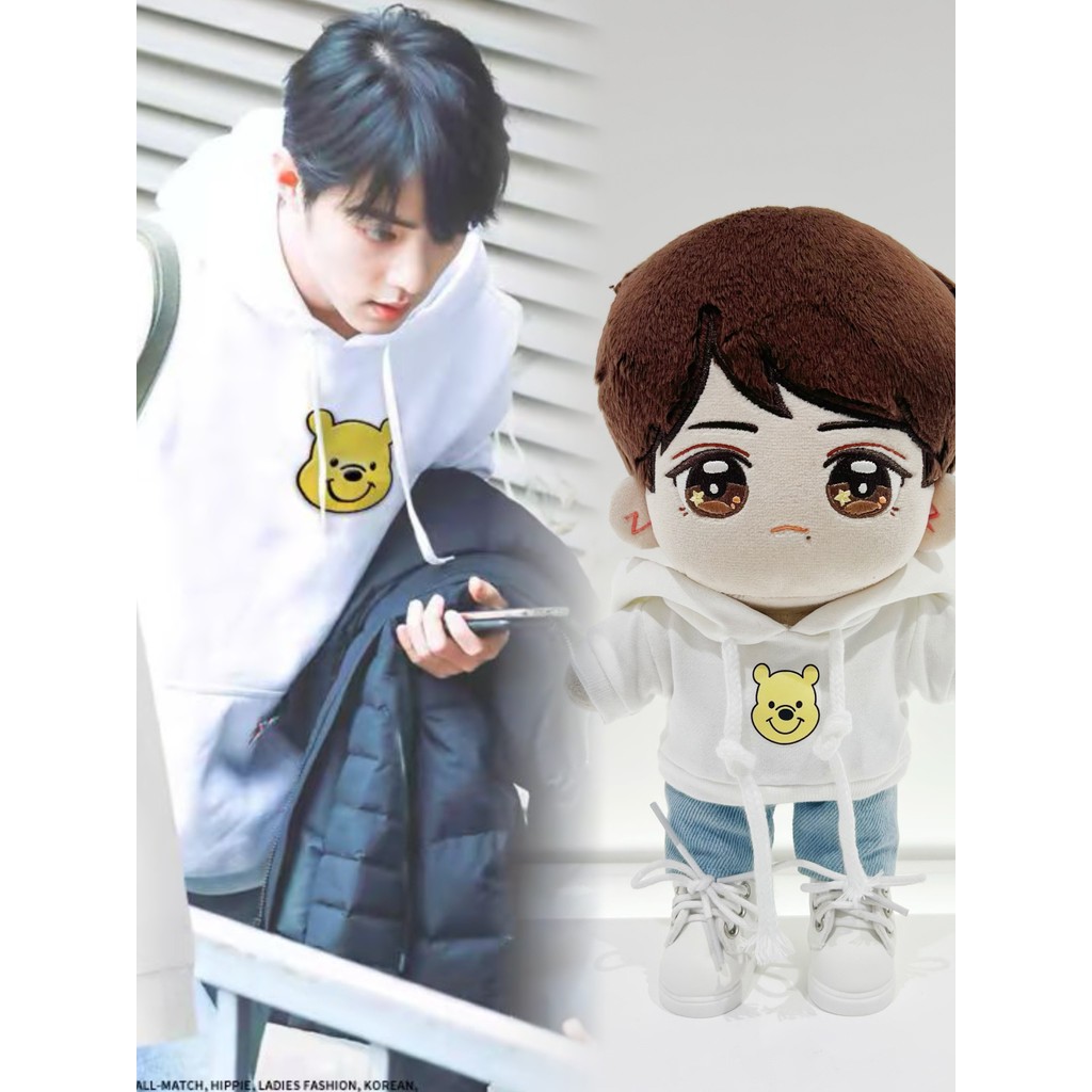 ชุดตุ๊กตา 15cm ชุดตุ๊กตาbjd1/6 ตุ๊กตาฝ้าย 20cm ชุดตุ๊กตา 20cm ชุดตุ๊กตา bao ao [Xiao Zhan Same Style