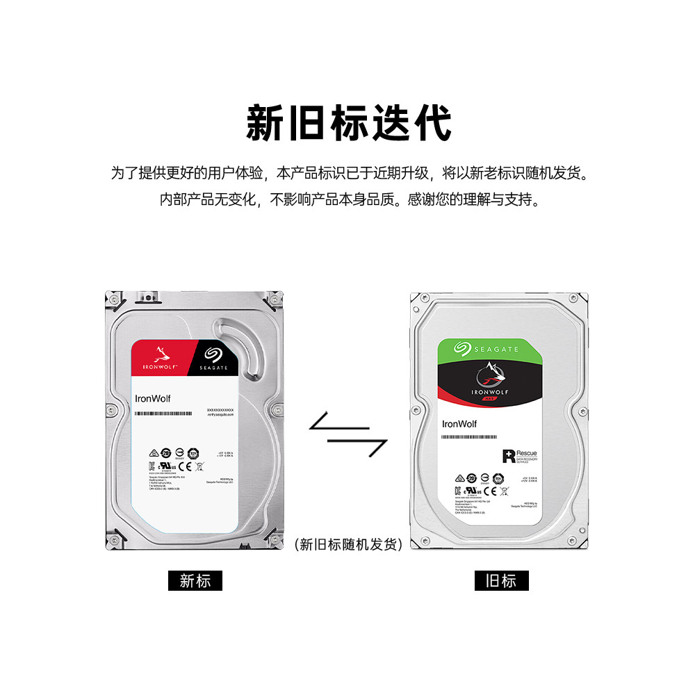 Seagate Seagate Cool Wolf Mechanical Hard Disk 6t คอมพิวเตอร์เดสก์ท็อป nas Server 12 ซม.ดิสก์เฉพาะ 6