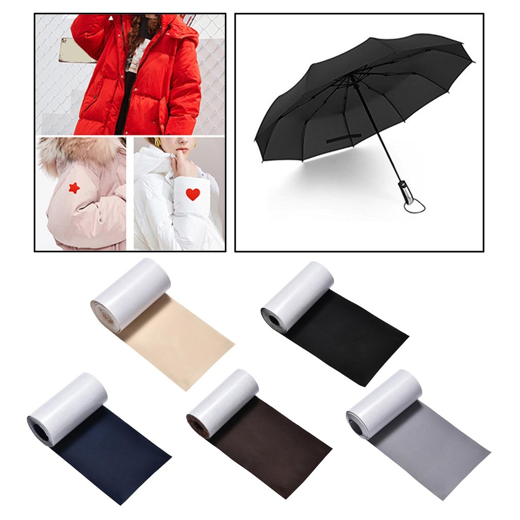 แผ่นแปะซ่อมไนลอน กันน้ำ ใช้งานเองง่าย สำหรับร่ม เต็นท์ และเสื้อกันฝน