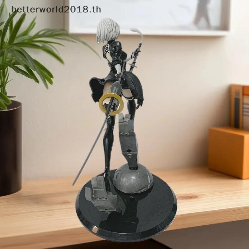 [bet] NieR Automata 2B No.2 Tpye B อะนิเมะตัวเลขตุ๊กตาการ์ตูนตุ๊กตา PVC เครื่องประดับเดสก์ท็อปตกแต่ง