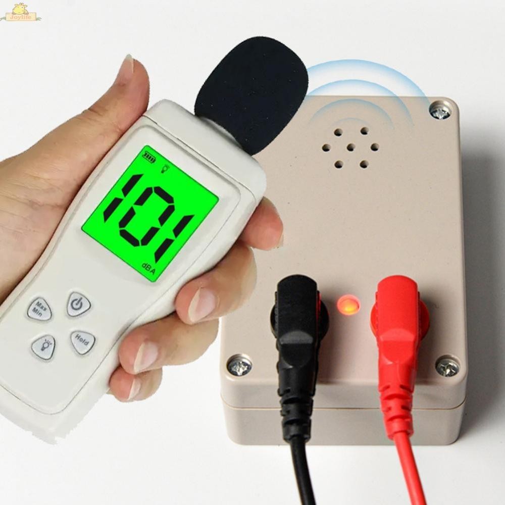 9V Buzzer Tester แบตเตอรี่ 9V การตรวจสอบการนําไฟฟ้าวัสดุ ABS ในตัว