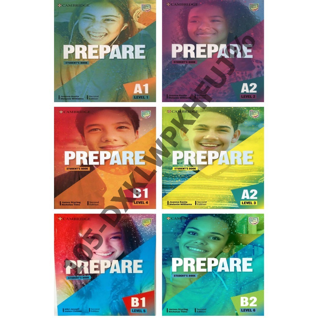 Full Color / Prepare Student Book A1, A2, B1, B2 2nd Edition