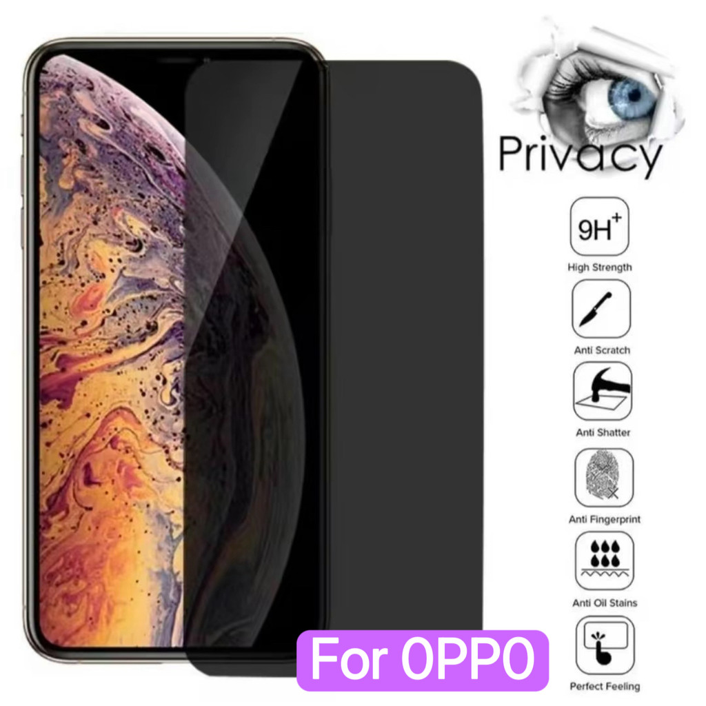 ฟิล์มกันเสือก For OPPO A6PRO A6 Reno14 14F 14Pro A5X A5Pro A5i Pro A5 A3 A3X A3Pro Reno13 13F 13F 12F 11F A60 A79 A77