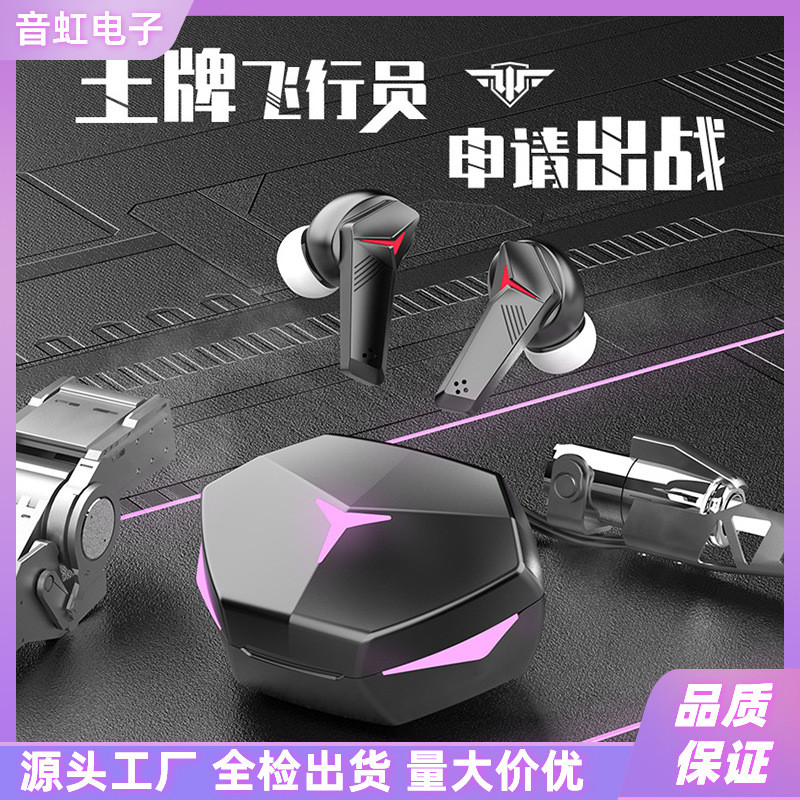 MIXTONE M10 หูฟังบลูทูธสําหรับเล่นเกมหูฟังไร้สายไฮไฟสเตอริโอเบสพร้อมไมโครโฟน