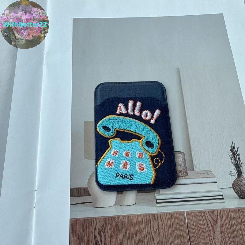 เคสสำหรับบัตรและโทรศัพท์มือถือ ลดความบางของกระเป๋า มีฟังก์ชันGPSและคลิปยึด ทำจากหนังบัตรแม่เหล็ก ไทย