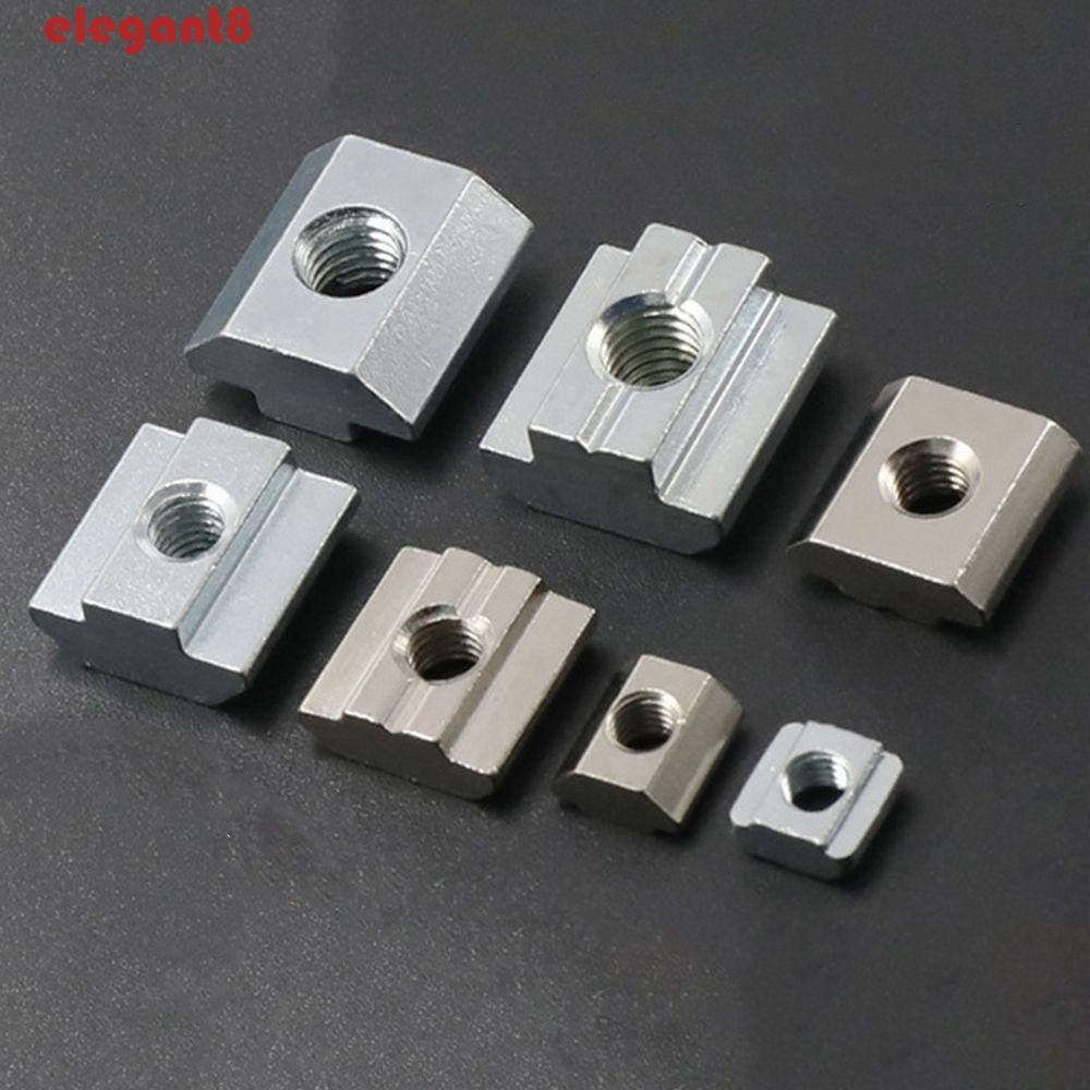 ELEGANT Hammer Nut 2020 3030 4040 4545 อลูมิเนียมโปรไฟล์ T Block Square T Slot Nut
