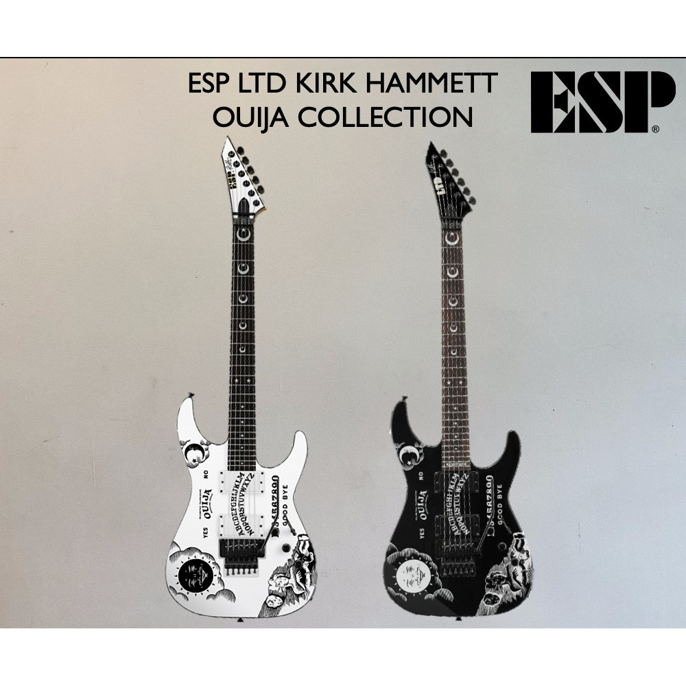 ESP LTD Kirk Hammett Ouija Collection กีตาร์ไฟฟ้ากีตาร์มืออาชีพ